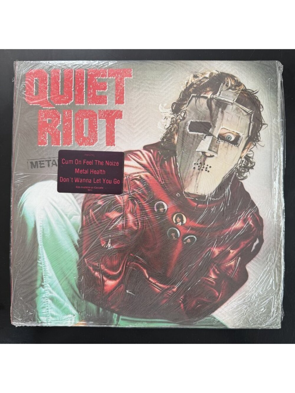 Quiet Riot Metal Health LP 1983 Pasha FZ 38443 VG+ Vinyl VG+ Cover